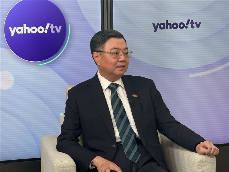 行政院長卓榮泰接受Yahoo TV網路節目《齊有此理》專訪。（圖／Yahoo TV網路節目《齊有此理》提供）
