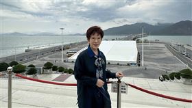 洪秀柱今（3）日出席中共九三閱兵，引發議論。（圖／翻攝自洪秀柱臉書）