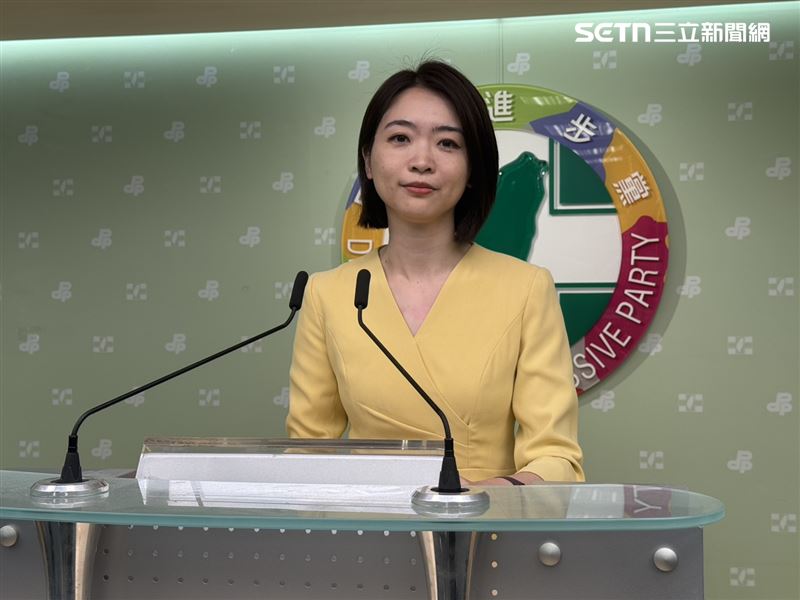 民進黨發言人韓瑩。（圖／記者劉秀敏攝影）