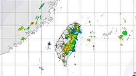 氣象署今（3）天16:10發布大雨特報。（圖／翻攝自氣象署）
