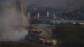 以色列在加薩戰火仍未停歇。（圖／美聯社／達志影像）