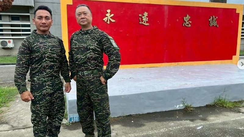 邰智源曬國軍戰袍不忍了　網狂讚愛國表率