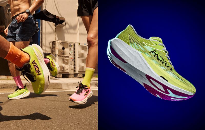 HOKA Mach X 3推出雙款繽紛新色，Rocket X 3同步亮眼登場。（圖／品牌業者提供）