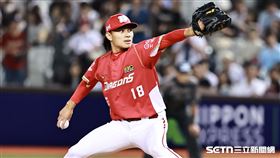 中職36年例行賽，味全龍先發投手徐若熙。（圖／記者劉彥池攝影）