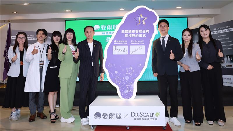 Dr.Scalp⾸次海外授權核⼼技術進軍台灣