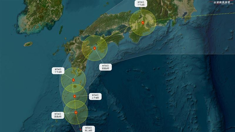 琵琶颱風估明日凌晨生成，預估路徑曝光。（圖／翻攝自台灣颱風論壇｜天氣特急臉書）