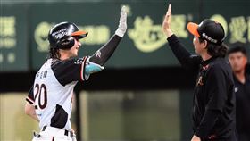 統一獅林佳緯再見轟。（圖／統一獅提供）