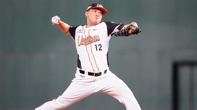 統一獅終結者陳韻文登上本土勝投王。（圖／翻攝自統一獅臉書）