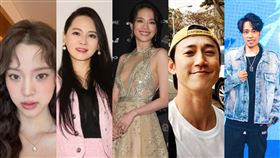 歐陽娜娜、舒淇、伊能靜、吳慷仁、Tank。（圖／資料照）