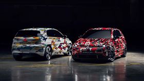 福斯ID. Polo與ID. Polo GTI偽裝車。（翻攝Volkswagen網站）