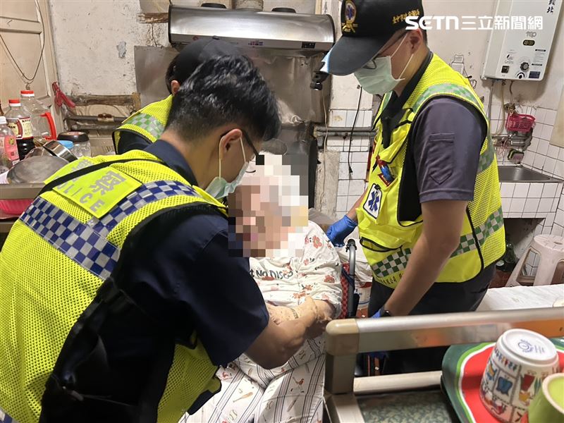 台中百歲嬤悲吐獨居原因，泣訴:「4個孩子通通死了」。（圖／翻攝畫面）