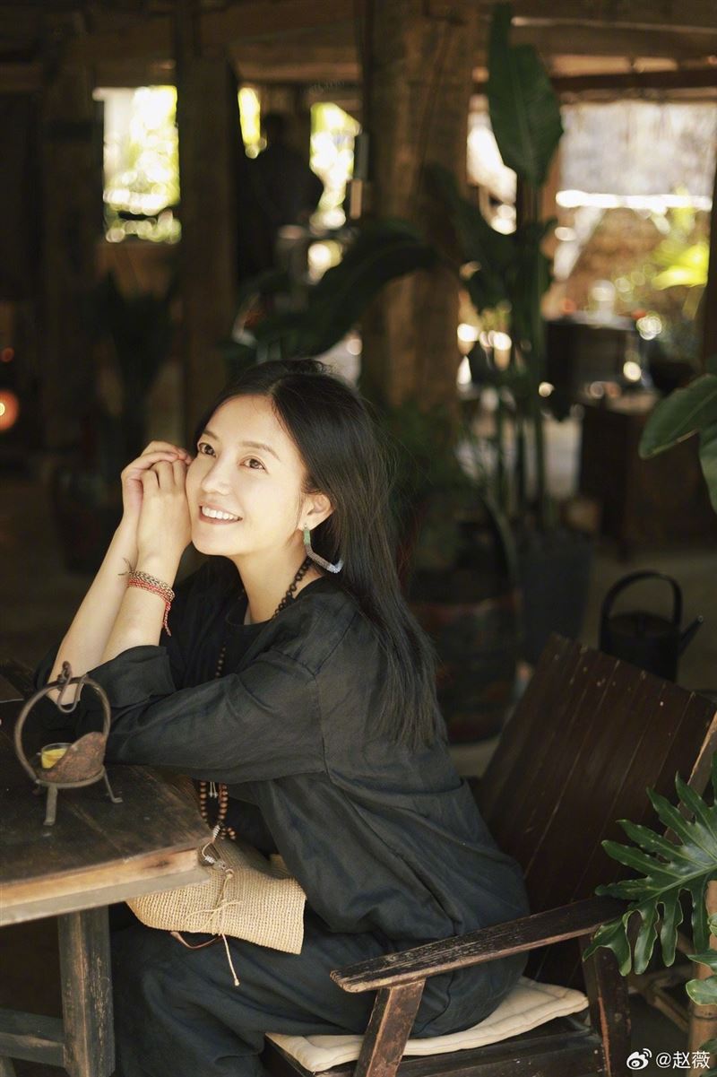 49歲中國女星趙薇被封殺近4年。（圖／翻攝自趙薇微博）