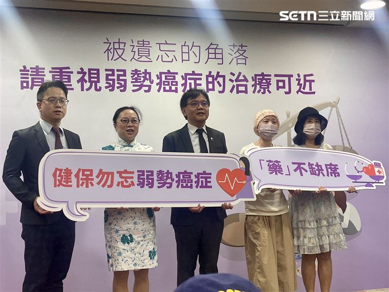 癌症希望基金會表示，部分癌別可能在健保預算分配上被邊緣化，導致成為用藥弱勢。（圖／記者蔣季容攝影）