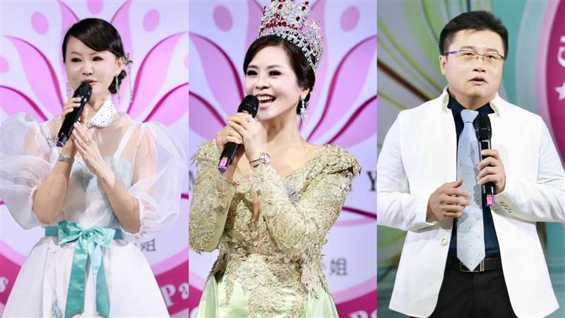全球城市小姐創始人張如君（左起）、世界盃邀請賽主席蕭美萍、世界盃邀請賽副主席張啓城。（圖／中華全球城市選拔協會提供）