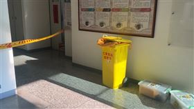 中興大學又傳意外！實驗室突噴大量白煙　1女遭強酸噴濺1男嗆傷(圖／翻攝畫面)