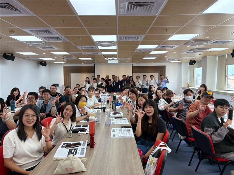 世新大學舉辦「2025有線電視節目實務工作坊－AI創意大爆發！」（圖／世新大學提供）