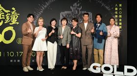 第60屆廣播金鐘獎入圍名單公布記者會。雅柏（左起）、黃薰葳、賴秀如、徐宜君、田麗雲、聶雲、張啟樂、欖仁媽媽胡致莉。（圖／三立提供）