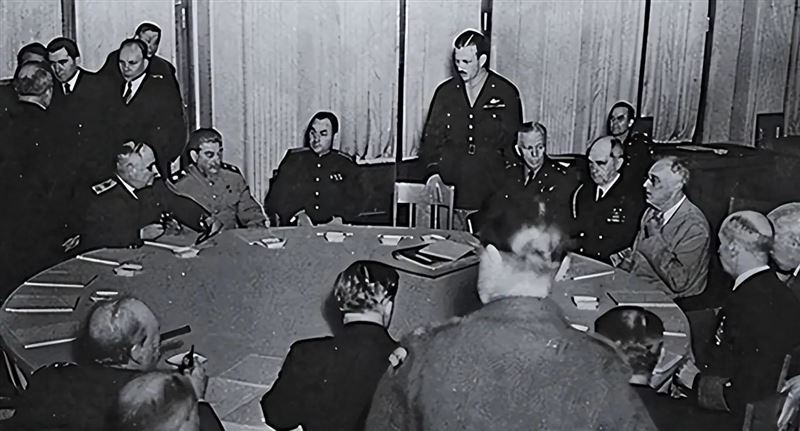 雅爾達會議於1945年2月4日至11日在蘇聯克里米亞的雅爾達舉行。(圖／翻攝維基百科)