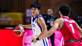 JHBL國中聯賽MVP王以勒轟下全隊最高19分。（圖／翻攝自FIBA官網）