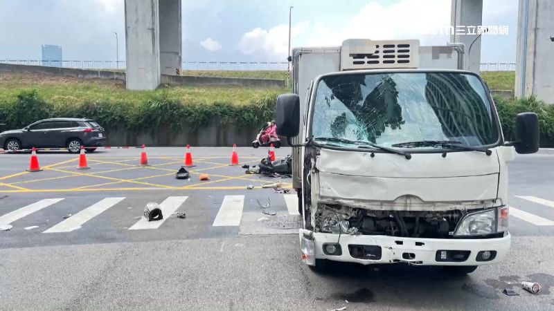 新北市蘆洲區發生一起死亡車禍