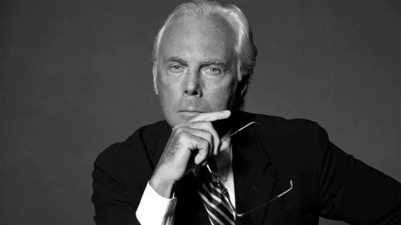 義大利時裝設計師喬治阿瑪尼（Giorgio Armani）公司當地時間週四宣布，其創辦人去世。（圖／翻攝自Ｘ）