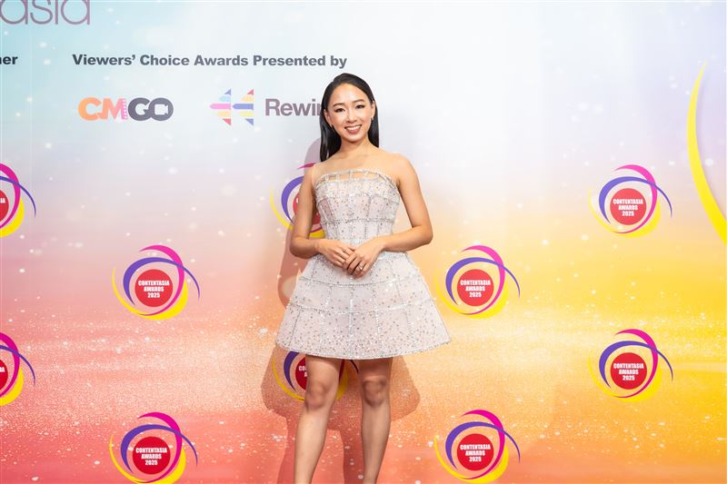 杜蕾首次演出長片就入圍。（圖／ContentAsia Awards提供）