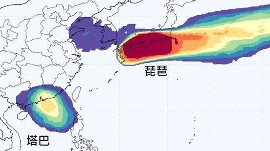 塔巴颱風最快明晚生成 這4天恐下到發紅