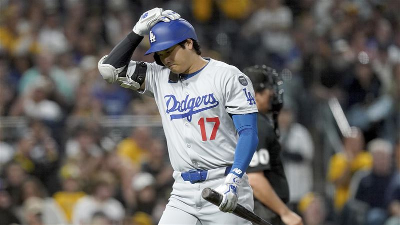 大谷2度被海盜狀元三振　道奇慘遭橫掃！