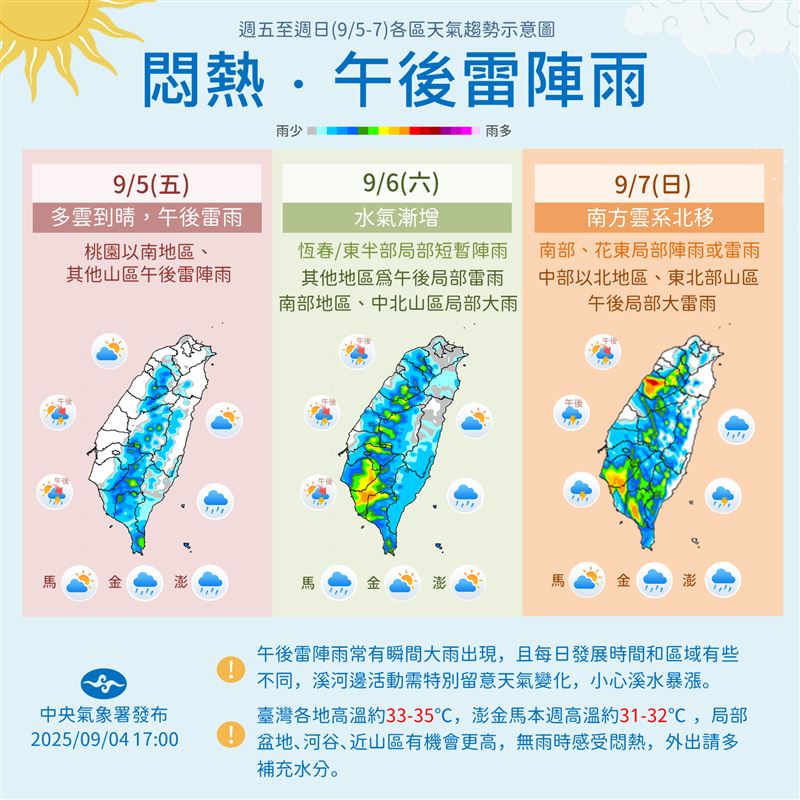 末降雨。（／象署提供）