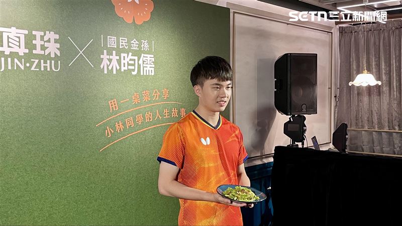 林昀儒透露「金孫四季豆」是來自對奶奶的思念。(圖／記者賴俊佑攝影）