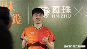 台灣桌球一哥林昀儒。（圖／記者蔡厚瑄攝影）