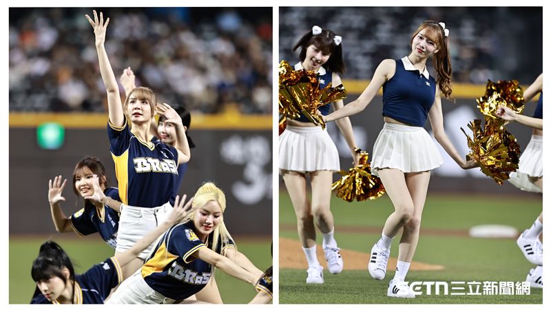 PS女孩短今被球迷說和日籍成員桃子很像。（圖／記者劉彥池攝影）