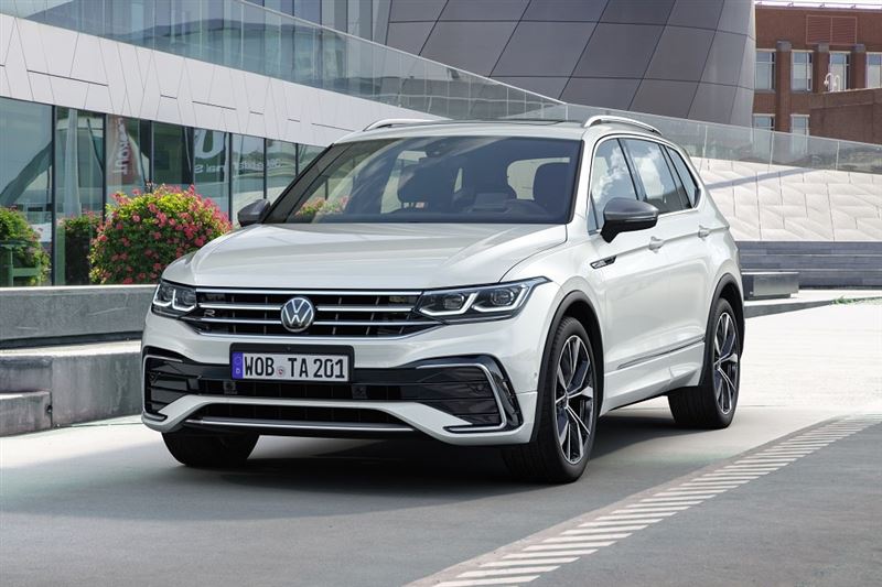 The Tiguan Allspace入門款從168.8萬降到129.8萬。（Volkswagen）