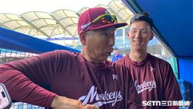 樂天桃猿總教練古久保健二。（圖／記者張沛嘉攝影）