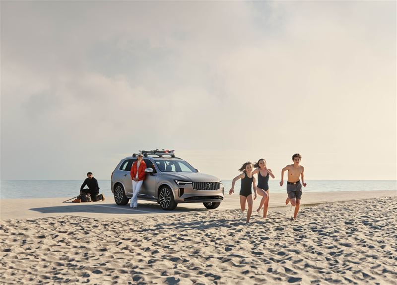 VOLVO XC90頂級旗艦休旅。（VOLVO提供）