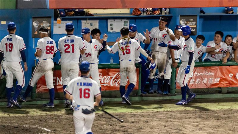 U18世界盃台灣隊。（圖／中華棒協提供）