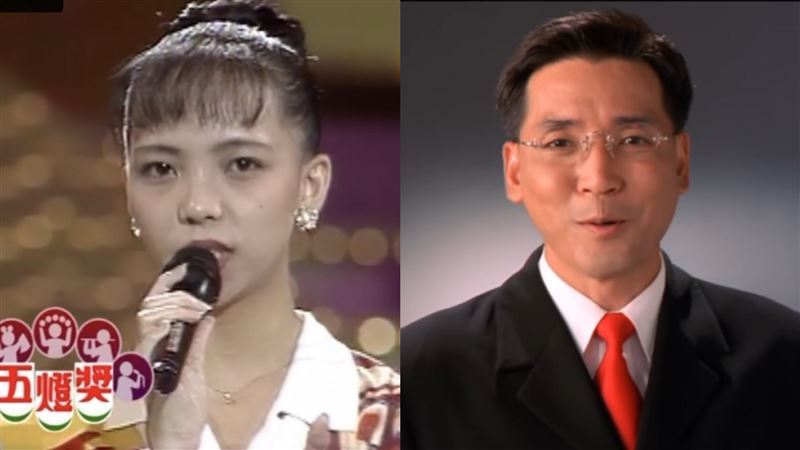 《五燈獎》發掘天后張惠妹（左），廖偉凡（右）曾爆料當年主持《五燈獎》禁忌很多，特別是有個字絕對不能提。（圖／翻攝自YouTube）