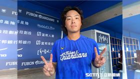 富邦悍將日籍投手鈴木駿輔。（圖／記者張沛嘉攝影）