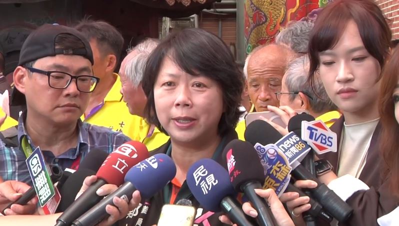 民進黨基隆市議員鄭文婷。（圖／翻攝畫面）
