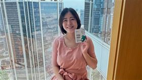 劉品言目前懷胎7月，四肢依舊纖細。（圖／翻攝自劉品言IG）