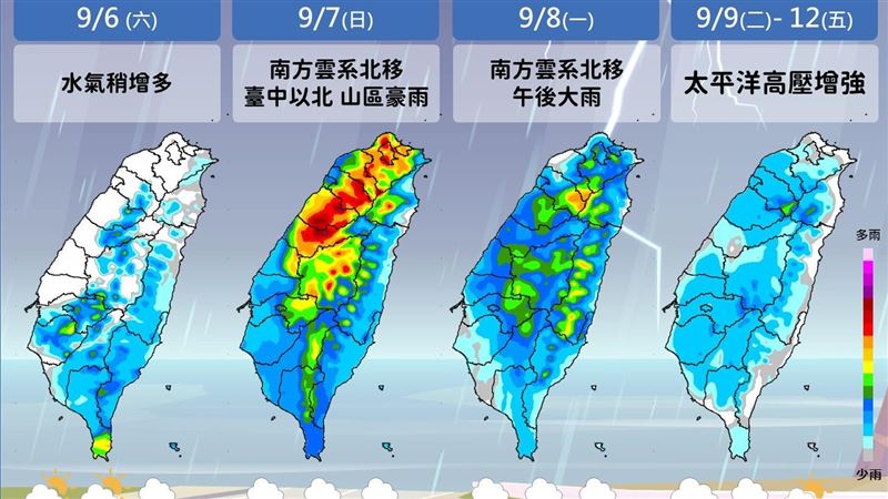 颱風塔巴最快今生成！未來一週降雨熱區曝