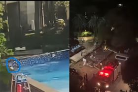 奪命泳池！7歲女童遭「吸人黑洞」吞噬（圖／微博）