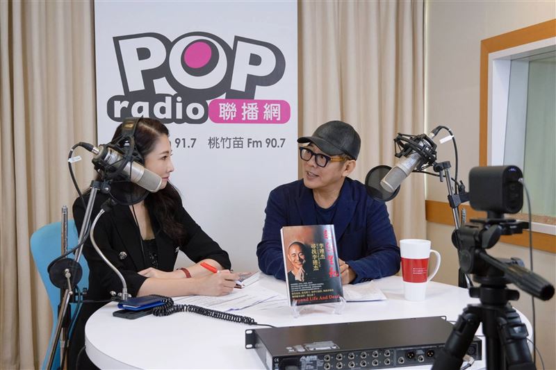 林書煒《POP最正點》三度入圍廣播金鐘，「青春未完待續」點亮熟齡力量。（圖／三立提供）