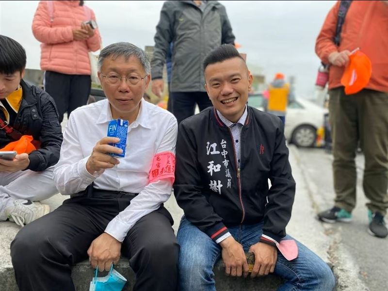 江和樹向柯文哲喊話「你先回來好嗎？」號召小草集結，周一衝台北帶阿北回家。(圖／翻攝江和樹臉書)