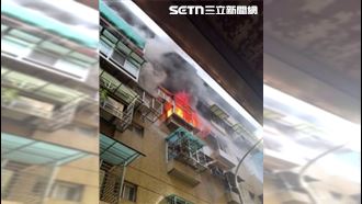 新莊公寓竄惡火！40歲男倒火場OHCA