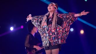 張惠妹《三天三夜》跳大巨蛋　4萬人狂震