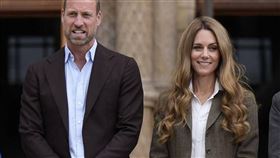 凱特王妃的金髮造型引人注目。（翻攝X@royalfocus1、@WalesRoyals）