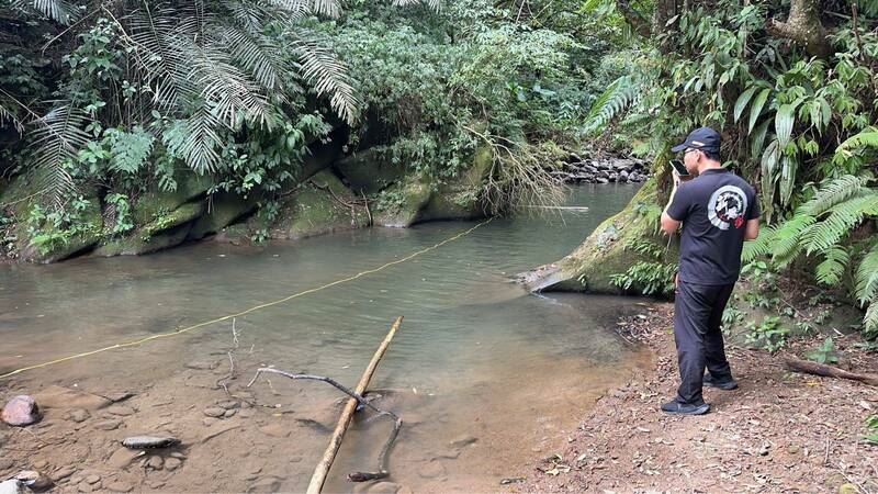 3男三坑溪戲水，1人溺亡。（圖／翻攝畫面）