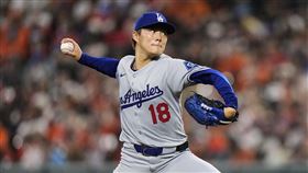 山本由伸7日投出8.2局無安打比賽。（圖／美聯社／達志影像）