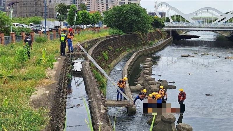 新／台中麻園頭溪又傳浮屍案！無名屍漂浮